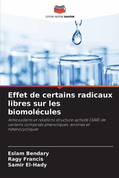 Cover Effet de certains radicaux libres sur les biomolécules