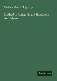 Cover Method in Almsgiving. A Handbook for Helpers
