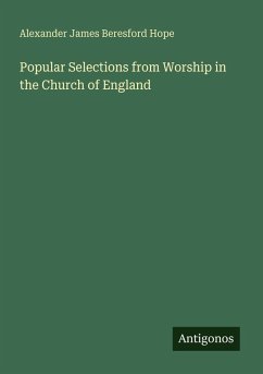 Cover Popular Selections from Worship in the Church of England