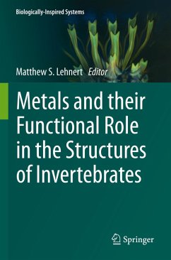 Cover Metals and their Functional Role in the Structures of Invertebrates