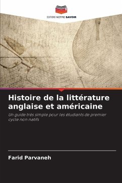 Cover Histoire de la littérature anglaise et américaine