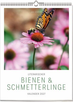 Cover Literarischer Kalender - Bienen & Schmetterlinge 2027