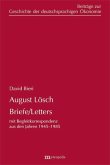 August Lösch - Briefe/Letters