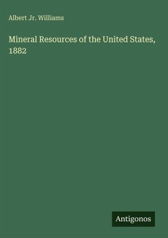 Cover Mineral Resources of the United States, 1882