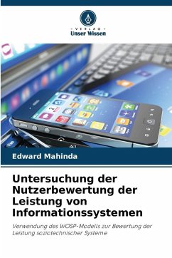Cover Untersuchung der Nutzerbewertung der Leistung von Informationssystemen