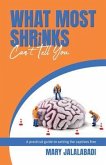 What Most Shrinks Can't Tell You (eBook, ePUB)