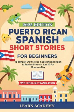 Cover Puerto Rican Spanish Short Stories for Beginners (eBook, ePUB)