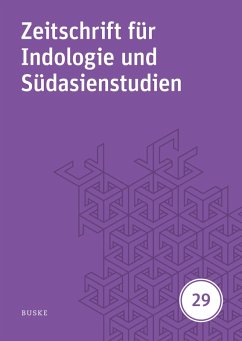 Cover Zeitschrift für Indologie und Südasienstudien, Band 29 (2012) (eBook, PDF)