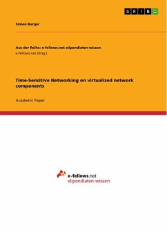 Cover Time-Sensitive Networking on virtualized network components (eBook, PDF)