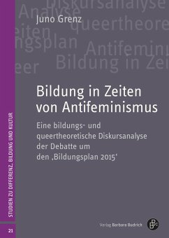 Cover Bildung in Zeiten von Antifeminismus (eBook, PDF)