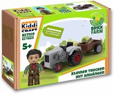 Kiddicraft KC1109 Kleiner Trecker mit Anhänger