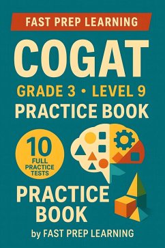 Cover COGAT Test Prep Grade 3 Practice Book (eBook, ePUB)