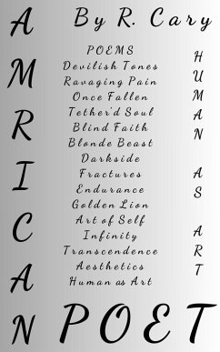 Amrican Poet Human As Art (eBook, ePUB) - Cary, R. Amrican Poet Human As Art (eBook, ePUB) - Cary, R.