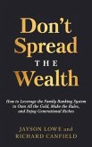 Don't Spread the Wealth (eBook, ePUB)