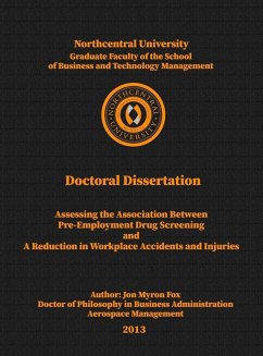 Cover Assessing the Association between Pre-Employment Drug Screening and a Reduction in Workplace Accidents and Injuries