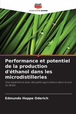Cover Performance et potentiel de la production d'éthanol dans les microdistilleries