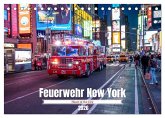 Feuerwehr New York - Heart of the City (Tischkalender 2026 DIN A5 quer), CALVENDO Monatskalender