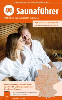 Cover Saunaführer 2026/2027 - Wellness, Gesundheit, Genuss