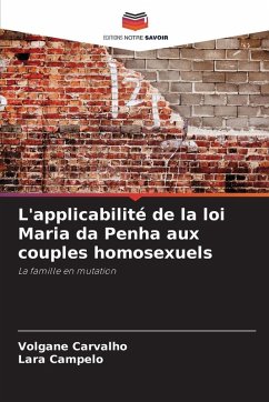 Cover L'applicabilité de la loi Maria da Penha aux couples homosexuels