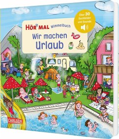 Cover Hör mal (Soundbuch): Wimmelbuch: Wir machen Urlaub