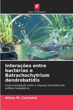 Cover Interações entre bactérias e Batrachochytrium dendrobatidis