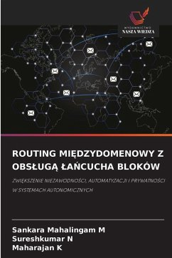 ROUTING MI¿DZYDOMENOWY Z OBS¿UG¿ ¿A¿CUCHA BLOKÓW - M, Sankara Mahalingam;N, Sureshkumar;K, Maharajan ROUTING MI¿DZYDOMENOWY Z OBS¿UG¿ ¿A¿CUCHA BLOKÓW - M, Sankara Mahalingam;N, Sureshkumar;K, Maharajan
