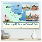 Schleswig-Holsteins Ostseeküste (hochwertiger Premium Wandkalender 2026 DIN A2 quer), Kunstdruck in Hochglanz Schleswig-Holsteins Ostseeküste (hochwertiger Premium Wandkalender 2026 DIN A2 quer), Kunstdruck in Hochglanz