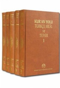 Cover Kuran Yolu Türkce Meal ve Tefsir 5 Cilt Takim Ciltli