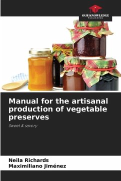 Cover Manual for the artisanal production of vegetable preserves