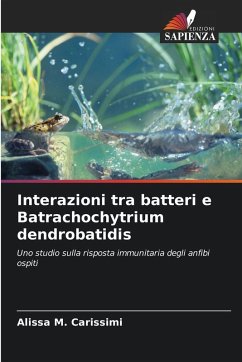 Interazioni tra batteri e Batrachochytrium dendrobatidis - Carissimi, Alissa M.