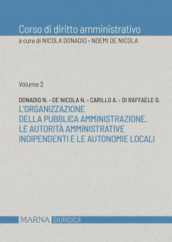 Cover L'organizzazione della Pubblica Amministrazione. Le Autorita` amministrative indipendenti e le autonomie locali (eBook, ePUB)
