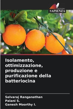 Cover Isolamento, ottimizzazione, produzione e purificazione della batteriocina