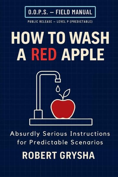 How to Wash a Red Apple