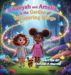 Aaliyah and Amelia in the Garden of Whispering Wings - Finley-Harrell, Christel