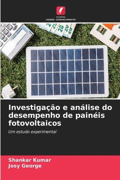 Cover Investigação e análise do desempenho de painéis fotovoltaicos