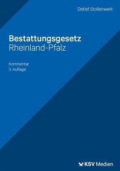 Cover Bestattungsgesetz Rheinland-Pfalz