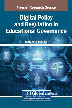 Cover Digital Policy and Regulation in Educational Governance