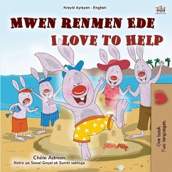 I Love to Help (Haitian Creole English Bilingual Children's Book)