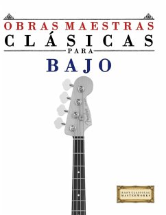 Cover Obras Maestras Clássica para Bajo
