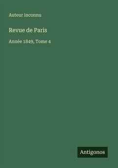Cover Revue de Paris