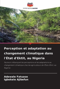 Cover Perception et adaptation au changement climatique dans l'État d'Ektit, au Nigeria