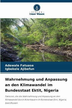 Cover Wahrnehmung und Anpassung an den Klimawandel im Bundesstaat Ektit, Nigeria