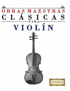 Cover Obras Maestras Clásicas para Violín