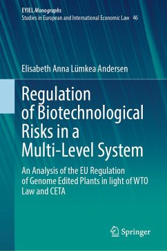 Cover Regulation of Biotechnological Risks in a Multi-Level System (eBook, PDF)