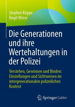 Cover Die Generationen und ihre Wertehaltungen in der Polizei (eBook, PDF)