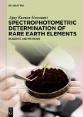Spectrophotometric Determination of Rare Earth Elements (eBook, ePUB)
