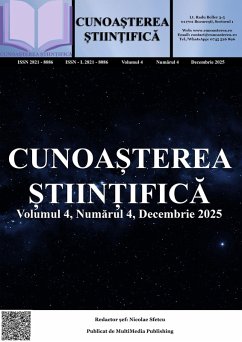 Cover Cunoa¿terea ¿tiin¿ifica, Volumul 4, Numarul 4, Decembrie 2025 (eBook, ePUB)