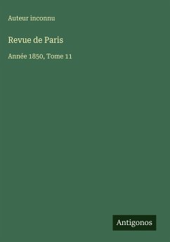 Cover Revue de Paris