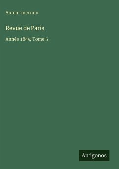 Cover Revue de Paris