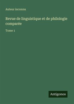 Revue de linguistique et de philologie comparée - Auteur Inconnu